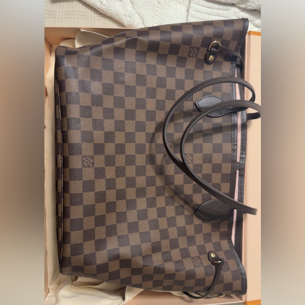 Louis Vuitton Beige and Orange Set
